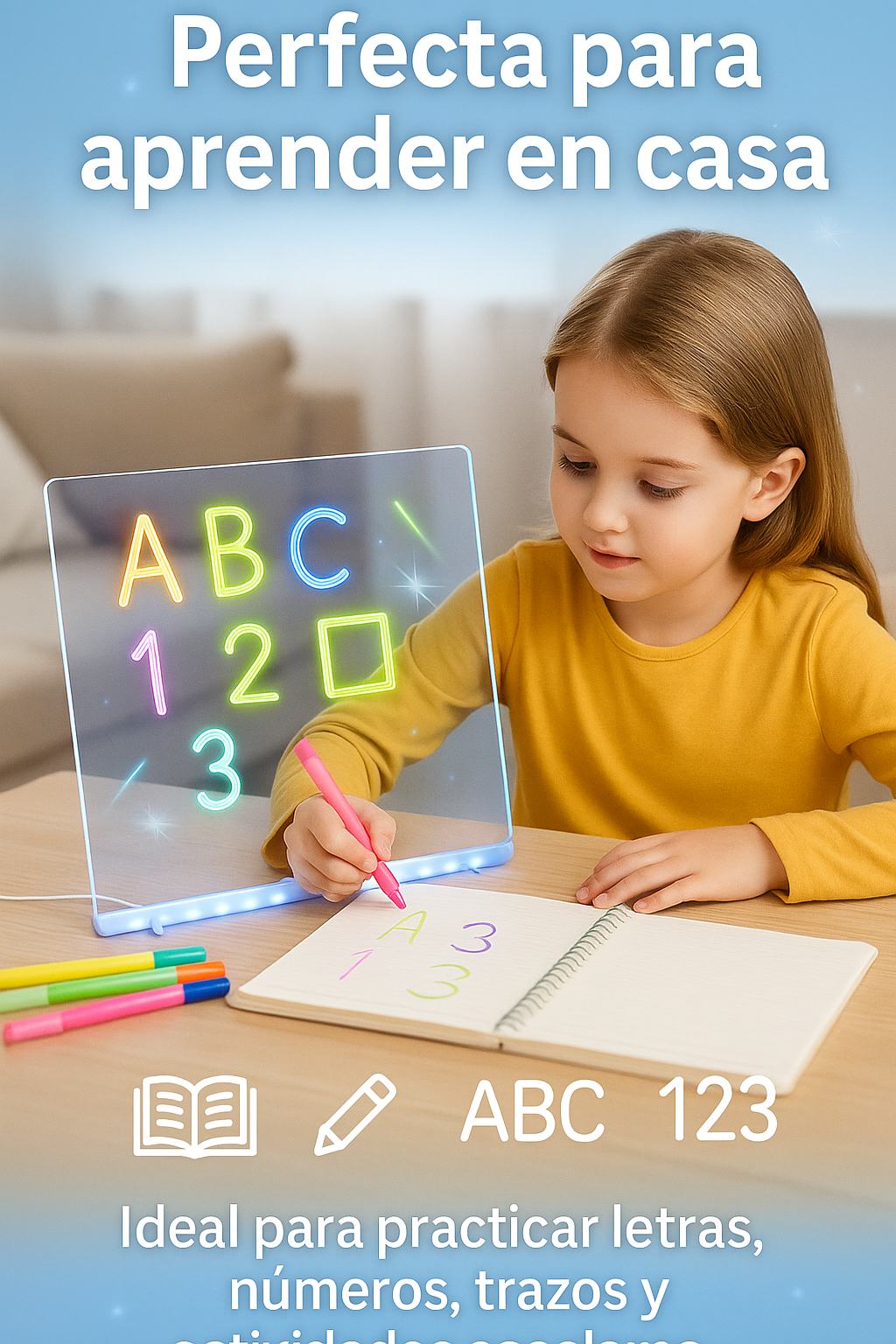 LumiBoard™ — Pizarra LED Acrílica