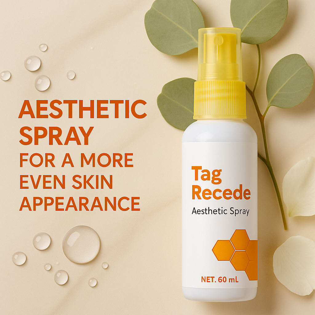 ⭐ TAG Recede™ – Spray Estético para una Piel más Uniforme