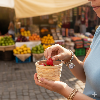 CharmWatch – Pulsera tipo Pandora con reloj colgante - Elegancia que te acompaña siempre