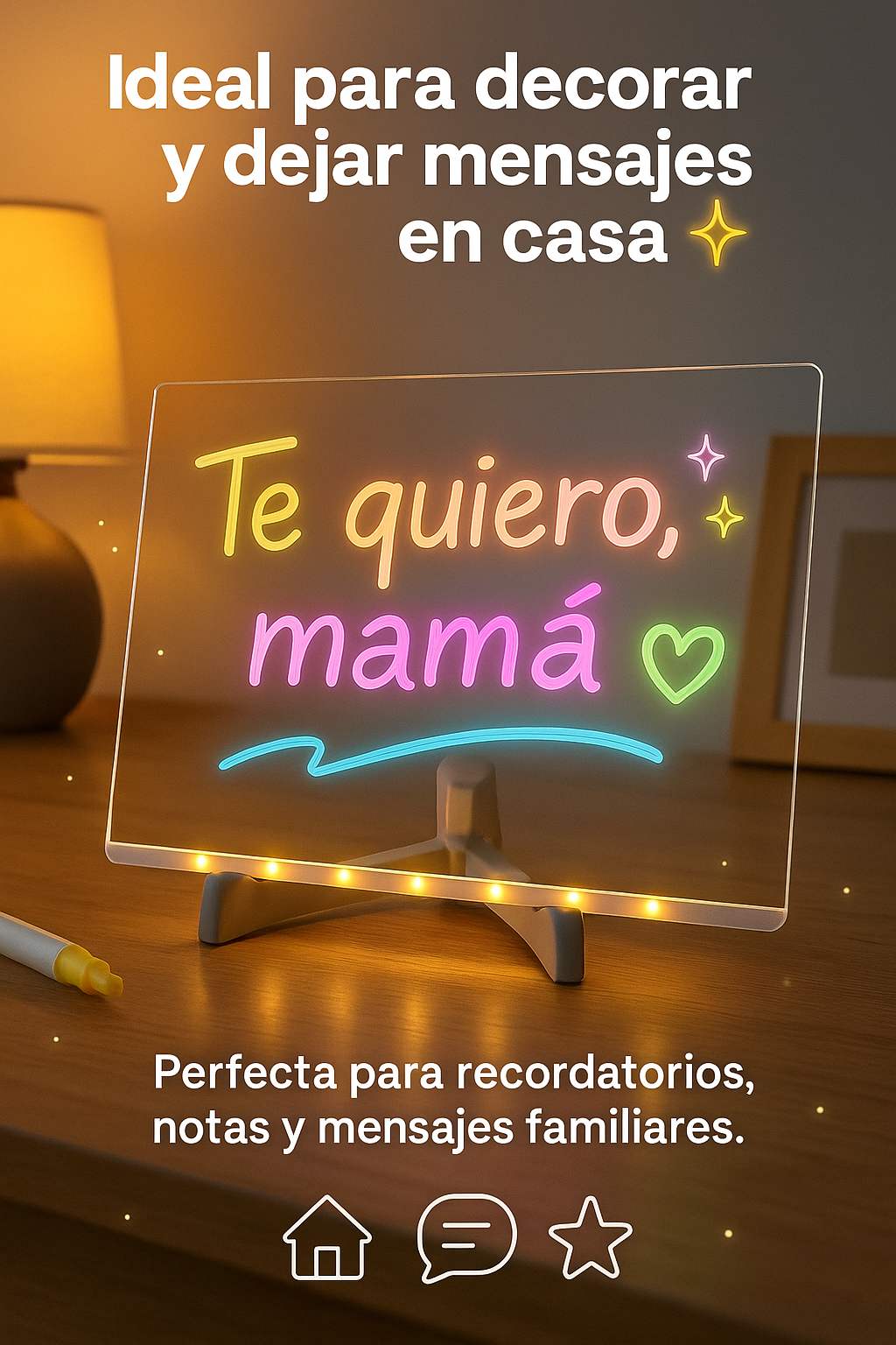 LumiBoard™ — Pizarra LED Acrílica