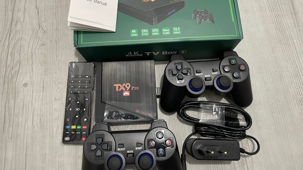 TX9 PRO Gamer Box 6K Ultra HD , Recomendado: TX9 PRO Gamer Box — transmite potencia, profesionalismo y tecnología.